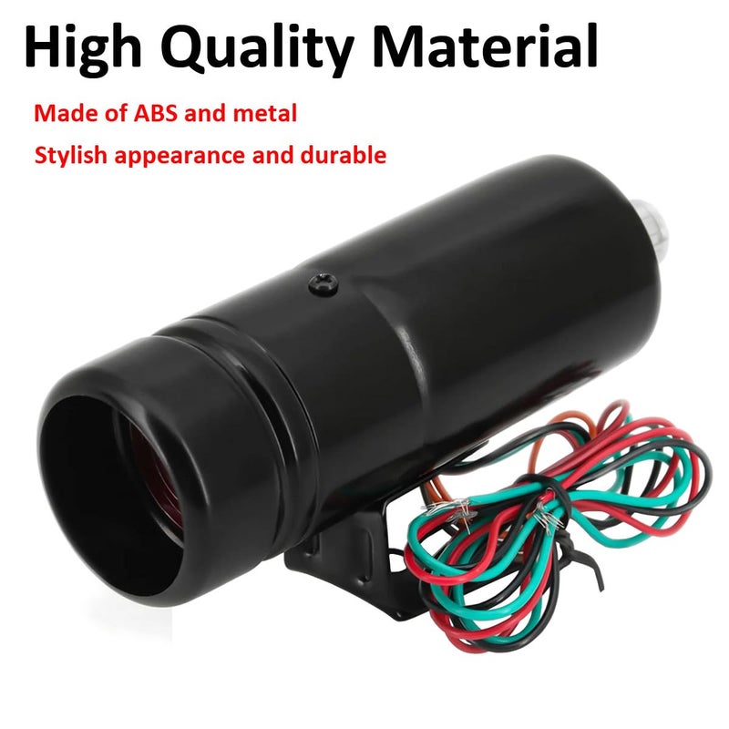 LKRXW Tacho Gauge Shift Light Car Adjustable Tachometer Shift Alarm Light Red Light Adjustable RPM Shift Light Universal Tacho Shift Warning Light 1000-11000 Rpm for 4 6 8 Cylinder Engines - Image 2
